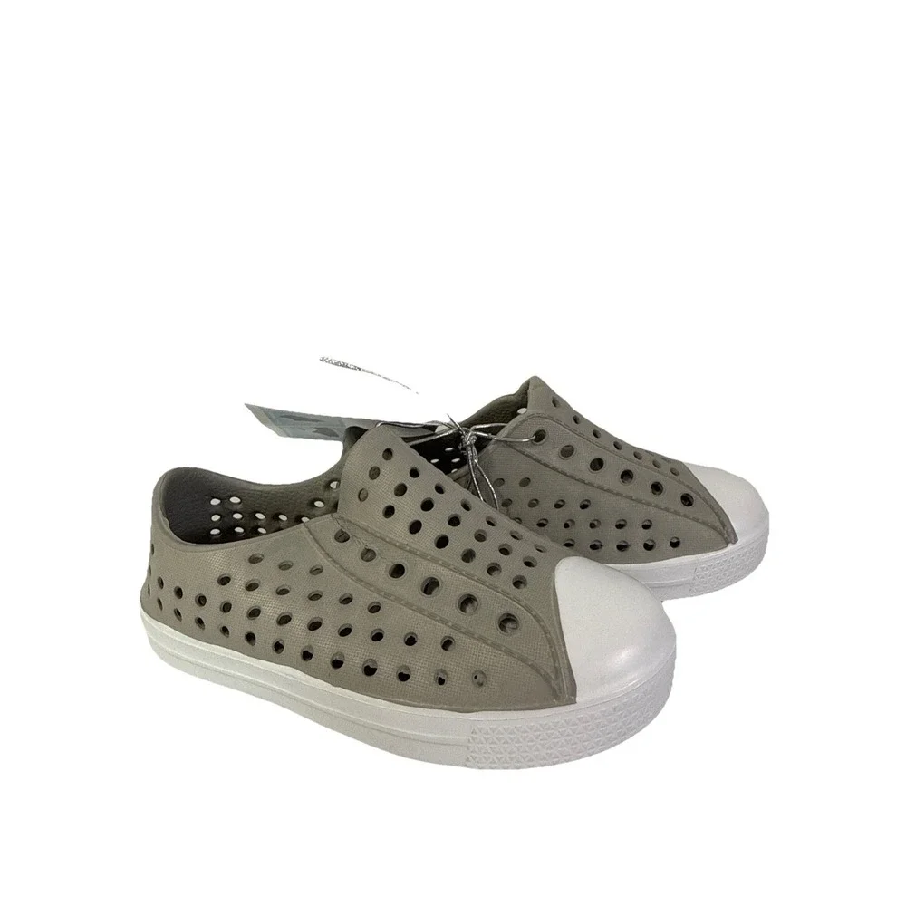 Toddler Slip On Lightweight Breathable Waterproof Shoes Gray Size‎ 5.5